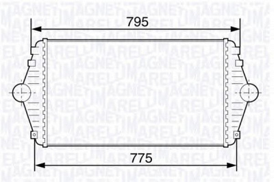 MAGNETI MARELLI 351319203430 -  Интеркулер